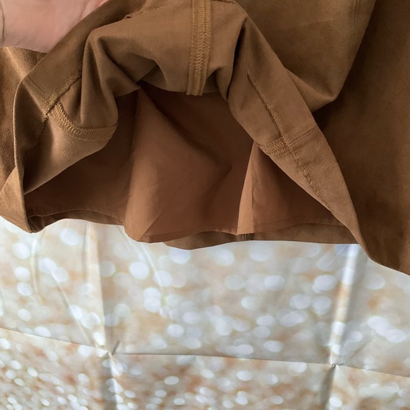 J.Jill Brown Suede Skirt - Picture 3 of 6